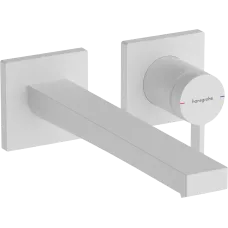 Змішувач для раковини прихованого монтажу HANSGROHE TECTURIS E 73051700, білий матовий