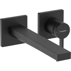 Змішувач для раковини прихованого монтажу HANSGROHE TECTURIS E 73051670, чорний матовий