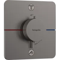 Термостат для душу HANSGROHE SHOWERSELECT COMFORT Q 15583340, чорний матовий хром