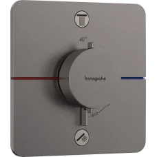 Термостат для душу HANSGROHE SHOWERSELECT COMFORT Q 15583340, чорний матовий хром