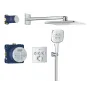 Душова система зі змішувачем прихованого монтажу GROHE GROHTHERM SMARTCONTROL 34864000