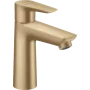 Змішувач для раковини зі зливним гарнітуром HANSGROHE TALIS E 71713140, бронза сатин