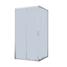 Душевая кабина прямоугольная 120x120 IMPRESE VALTICE i51185, черный матовый