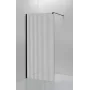 Душова стінка WALK-IN 100 см IMPRESE s09110004MV, черный матовый