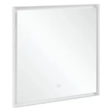 Дзеркало настінне VILLEROY & BOCH SUBWAY 3.0 A4638000, з підсвічуванням, 80x75x4.75, білий матовий