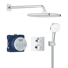 Душова система зі змішувачем прихованого монтажу GROHE GROHTHERM 34871000