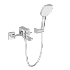 Змішувач для ванни з гарнітуром IMPRESE SLANICE f03212401SA, хром