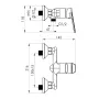 Смеситель для душа RJ VILA RJFA087-04CH