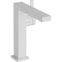 Змішувач для раковини з донним клапаном HANSGROHE TECTURIS E 73040700, білий матовий