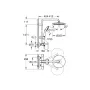 Душова система з термостатом GROHE TEMPESTA 250 26672001