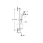 Душовий гарнітур GROHE TEMPESTA CUBE 110 27929003