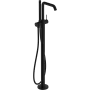 Змішувач для ванни підлоговий HANSGROHE TECTURIS S 73440670, чорний матовий