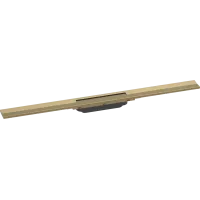 Решітка душового трапа HANSGROHE RAINDRAIN FLEX 56044140, бронза сатин