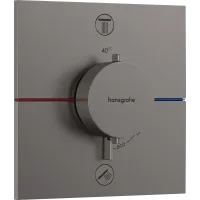 Термостат для душу HANSGROHE SHOWERSELECT COMFORT E 15572340, чорний матовий хром