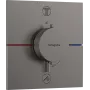 Термостат для душу HANSGROHE SHOWERSELECT COMFORT E 15572340, чорний матовий хром
