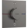 Термостат для душу HANSGROHE SHOWERSELECT COMFORT E 15572340, чорний матовий хром