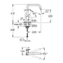 Змішувач для кухні GROHE EUROSMART 305672430, чорний матовий