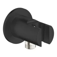Шланговае під'єднання з тримачем лійки GROHE TEMPESTA 286282431, чорний матовий