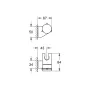 Тримач ручного душа GROHE TEMPESTA NEW 275952431, чорний матовий