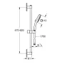 Душовий гарнітур GROHE TEMPESTA 267482433, чорний матовий