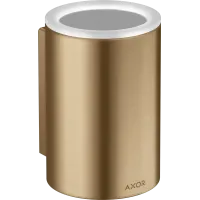 Стаканчик для зубних щіток AXOR UNIVERSAL CIRCULAR 42804140, настінний, бронза