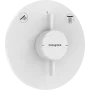 Змішувач для душу прихованого монтажу HANSGROHE DUOTURN S 75418700, білий матовий