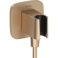 Шлангове під'єднання HANSGROHE FIXFIT Q 26887140, бронза
