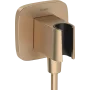 Шлангове під'єднання HANSGROHE FIXFIT Q 26887140, бронза
