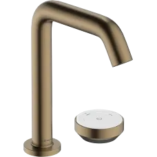 Змішувач для раковини з донним клапаном HANSGROHE TECTURIS S 73353140, бронза сатин