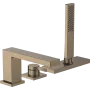 Змішувач на борт ванни HANSGROHE TECTURIS E 73443140, бронза сатин