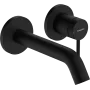 Змішувач для раковини прихованого монтажу HANSGROHE TECTURIS S 73350670, чорний матовий
