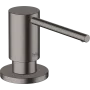 Диспенсер для рідкого мила HANSGROHE A41 40438340, чорний матовий хром