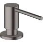 Диспенсер для рідкого мила HANSGROHE A41 40438340, чорний матовий хром