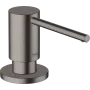 Диспенсер для рідкого мила HANSGROHE A41 40438340, чорний матовий хром