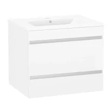Тумба з умивальником 60 см IMPRESE VACLAV u08506403FH, білий