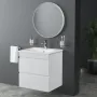 Тумба з умивальником 60 см IMPRESE VACLAV u08506403FH, білий