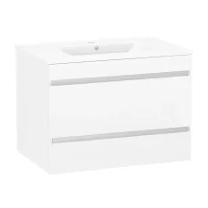 Тумба з умивальником 80 см IMPRESE VACLAV u08506403FJ, білий
