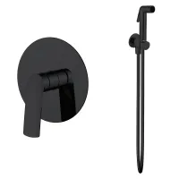 Гігієнічний душ із змішувачем VOLLE CANTE SET20240413, чорний матовий
