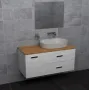 Тумба з умивальником ROCA VICTORIA BASIC A85657580D, білий