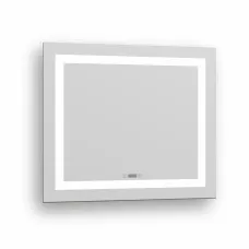 Дзеркало з підсвічуванням, підігрівом, годинником IMPRESE KARLOV 70x80 m08607600MD