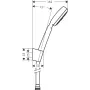 Душовий гарнітур HANSGROHE MYCLUB 26768400