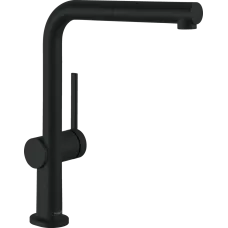 Змішувач для кухонної мийки з висувним душем HANSGROHE TALIS M54 72845670, чорний матовий