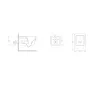 Унитаз подвесной безободковый IMPRESE LIBEN c06804033