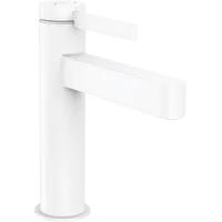 Змішувач для раковини зі зливним гарнітуром HANSGROHE FINORIS 76023700, білий матовий