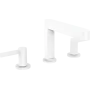 Змішувач для раковини зі зливним гарнітуром HANSGROHE FINORIS 76033700, білий матовий