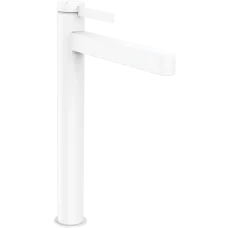 Змішувач для раковини зі зливним гарнітуром HANSGROHE FINORIS 76070700, білий матовий