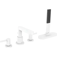Змішувач на борт ванни HANSGROHE FINORIS 76444700, білий матовий
