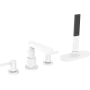 Змішувач на борт ванни HANSGROHE FINORIS 76444700, білий матовий