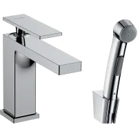 Змішувач для раковини з гігієнічним душем HANSGROHE TECTURIS E 73210000