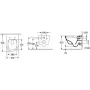 Унитаз подвесной круговий змив VILLEROY & BOCH ARCHITECTURA 4694CL01